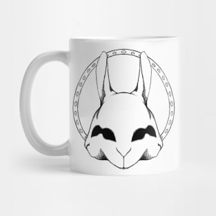 angel rabbit Mug